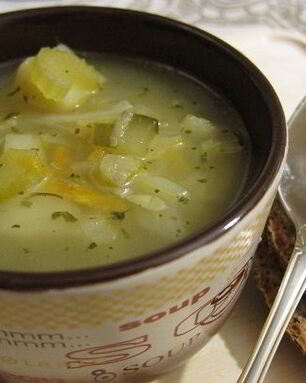 Рассольник вегетарианский