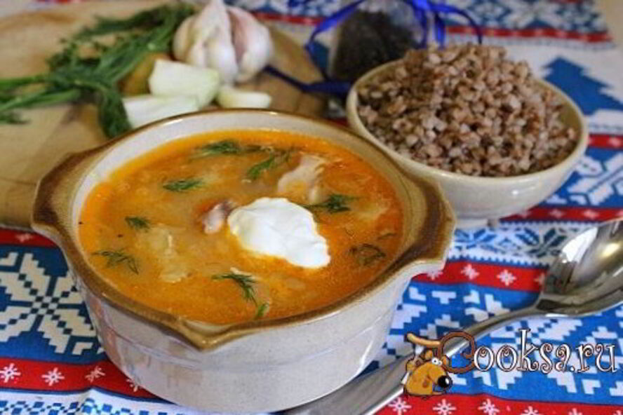 Рецепт деревенских кислых щей с гречневой кашей