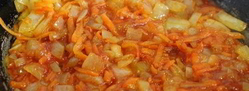 деревенские кислые щи с гречневой кашей. Шаг 5