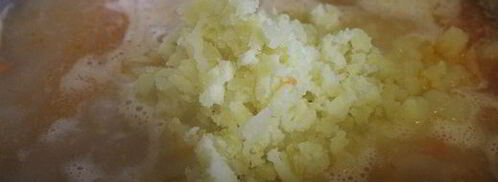 деревенские кислые щи с гречневой кашей. Шаг 7