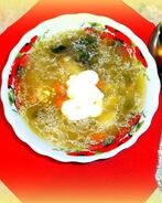 Грибные щи из квашеной капусты