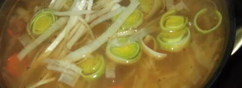 острые щи с рыбными консервами. Шаг 8