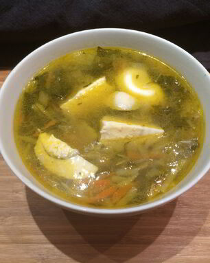 Щавелевые щи с разнотравьем