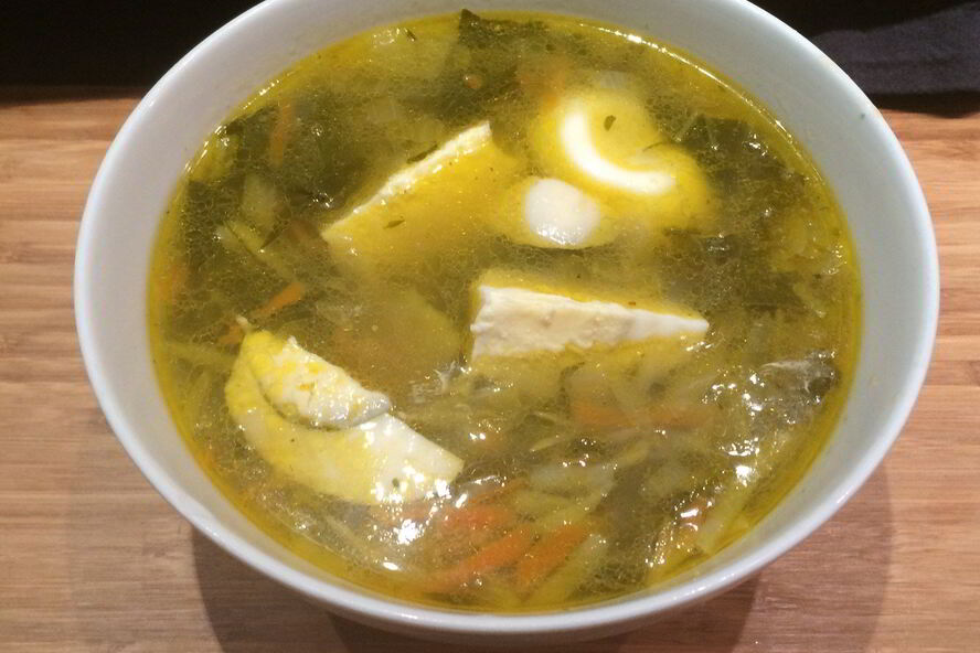 Рецепт щавелевых щей с разнотравьем