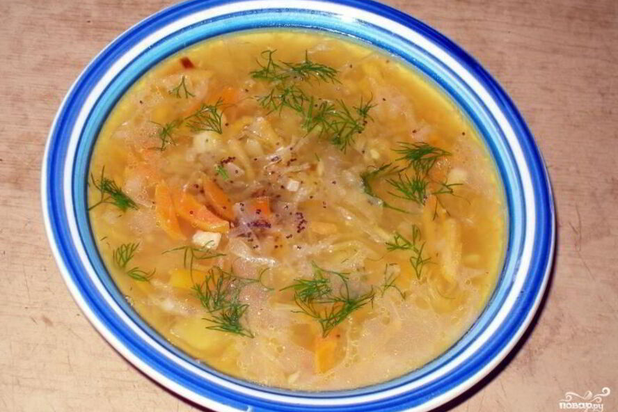 Рецепт щей для похудения