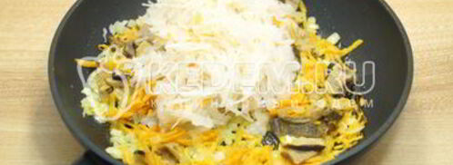 щи грибные с перловкой. Шаг 4