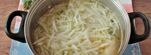 щи из пекинской капусты. Шаг 12