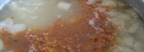 щи из свежей капусты с репой. Шаг 7