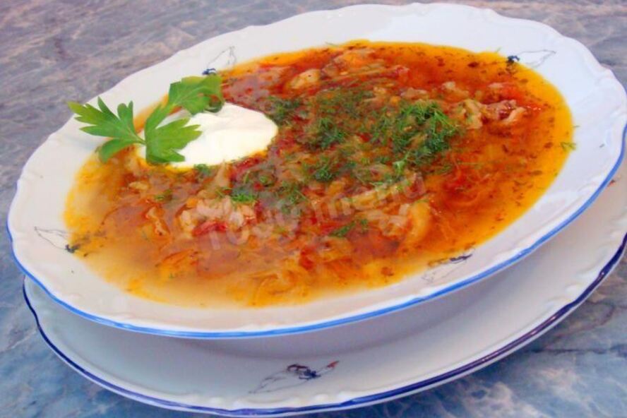 Рецепт щей из свежей капусты в горшочке