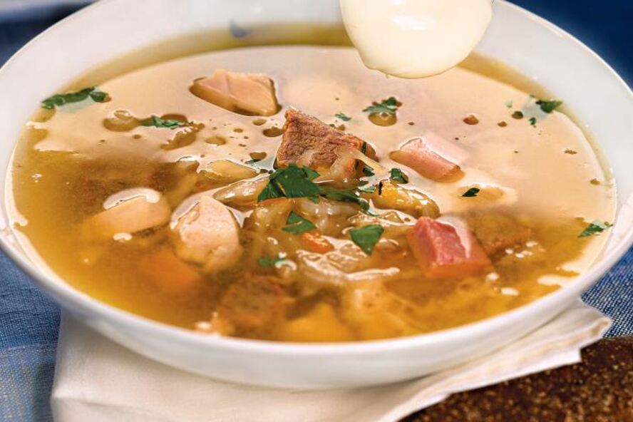 Рецепт щей петровских из квашеной капусты