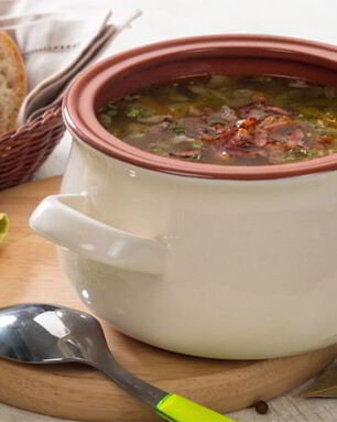 Щи с беконом