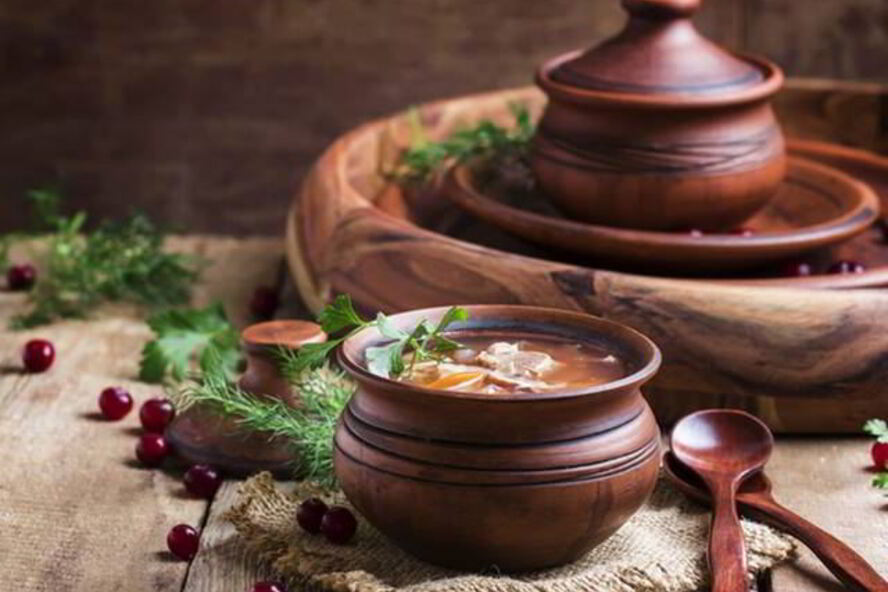 Рецепт щей с брусникой