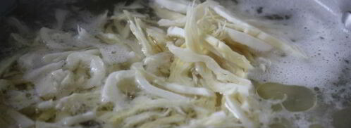 щи с фасолью на курином бульоне. Шаг 5