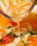 Щи с квашеной капустой