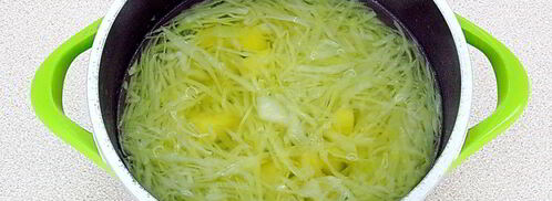 щи с рыбными консервами. Шаг 9