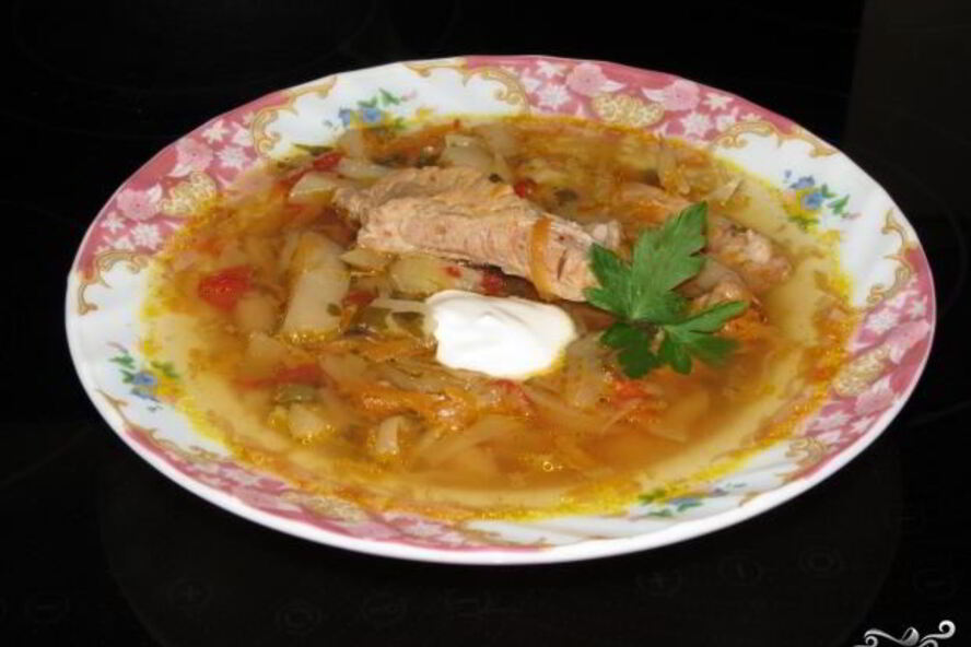 Рецепт щей со свининой в мультиварке