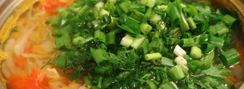 зеленые щи из капусты. Шаг 13