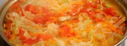 зеленые щи из капусты. Шаг 10