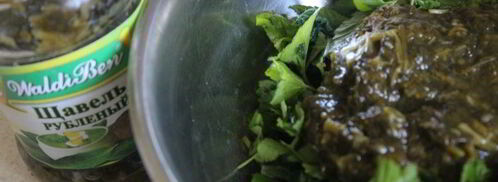 зеленые весенние щи с фрикадельками. Шаг 8