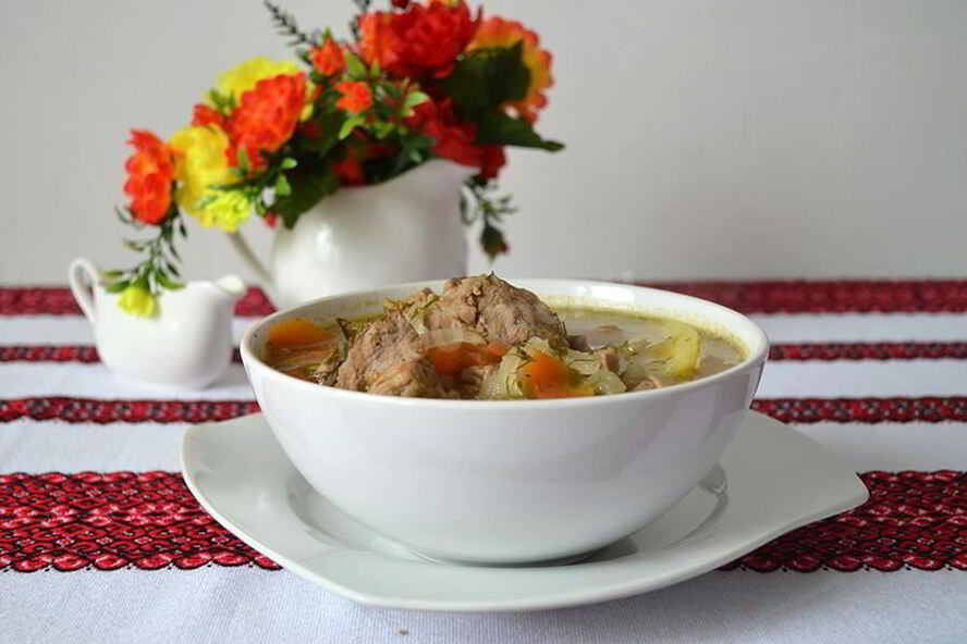 Рецепт классической шурпы из баранины