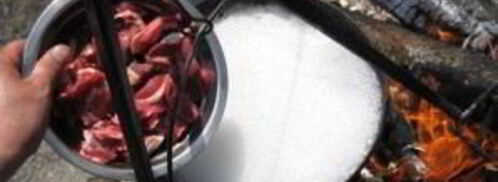 шурпа из баранины на костре. Шаг 5