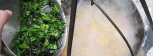 шурпа из баранины на костре. Шаг 11