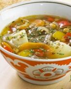 Шурпа из баранины с нутом