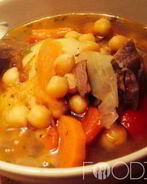 Шурпа из баранины в казане