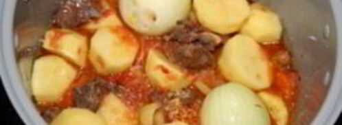 шурпа из баранины в мультиварке. Шаг 6