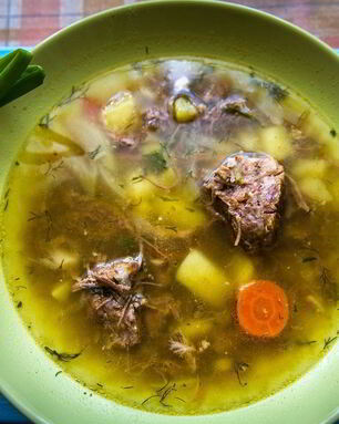 Шурпа из кабана