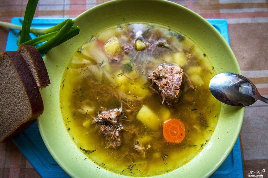 Рецепт шурпы из кабана