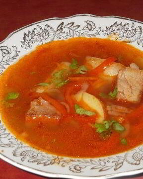 Шурпа из конины