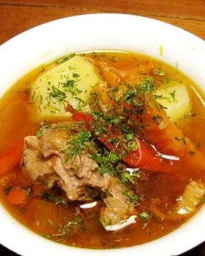 Шурпа из косули