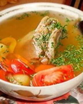 Шурпа из курицы