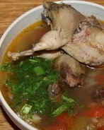 Шурпа из перепелов