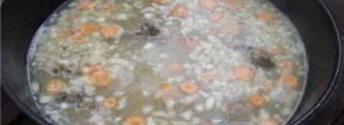 шурпа из перепелов. Шаг 3