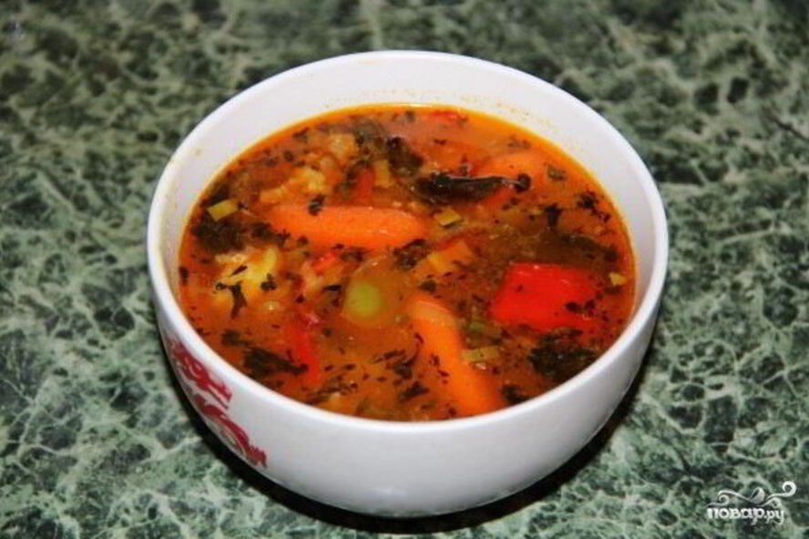 Рецепт шурпы из телятины