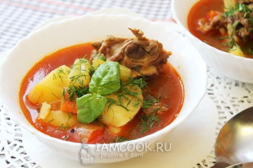 Рецепт шурпы по-узбекски