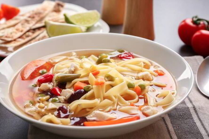 Рецепт шурпы с фасолью