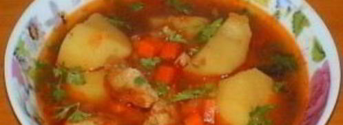 шурпа со свининой. Шаг 7