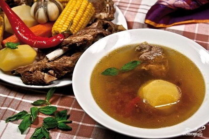 Рецепт шурпы в казане