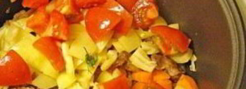 шурпа в мультиварке с бараниной. Шаг 3