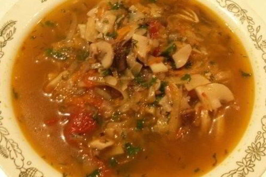 Рецепт домашней грибной солянки