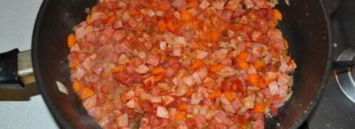 мясная солянка с фасолью. Шаг 5