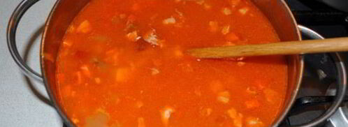 мясная солянка с фасолью. Шаг 6