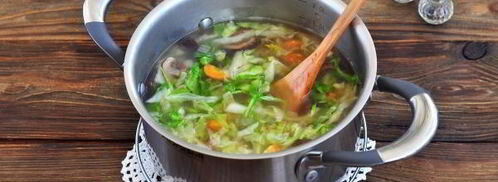 постная солянка из свежей капусты. Шаг 10