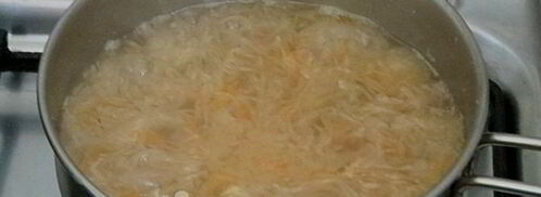 постная солянка с грибами и капустой. Шаг 5