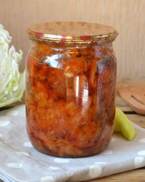 Солянка без грибов на зиму