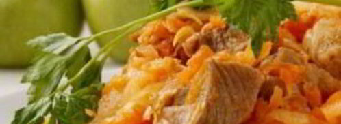 солянка из капусты с мясом. Шаг 10