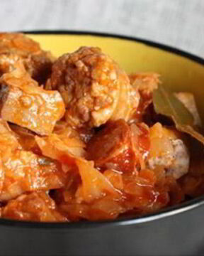 Солянка из капусты